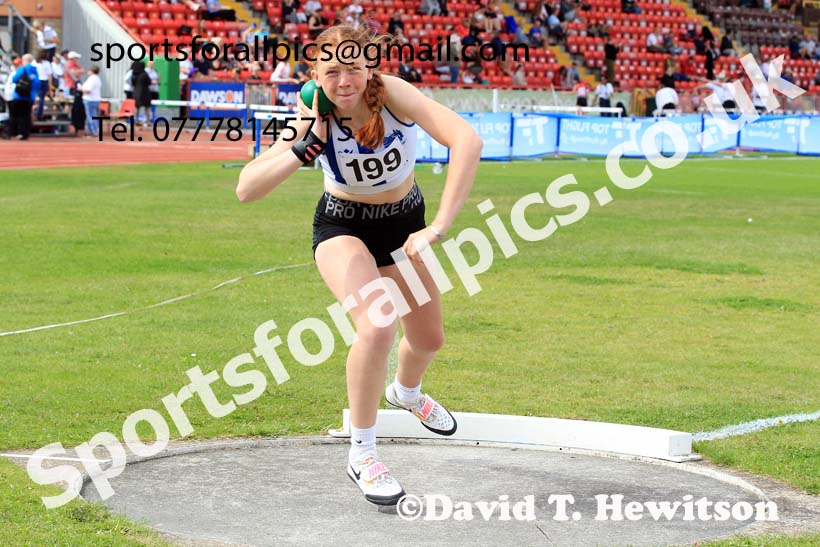 Shot Putt, 2024 Gateshead Tartan Games.  Photo: David T. Hewitson/Sports for All Pics